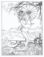 steampunk geisha